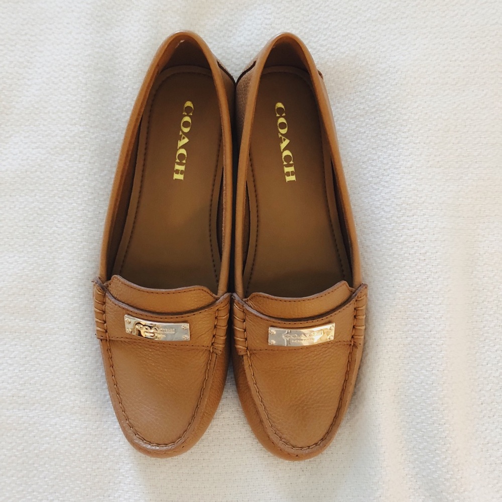 Brown leather leaders.